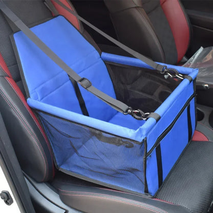 Doppelt dicke, wasserdichte Tasche für den Autositz von Haustieren – Hängematte aus Netzstoff für kleine Hunde, faltbar und atmungsaktiv 