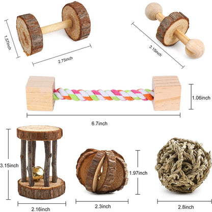 Ensemble de jouets pour hamster, lapin et cochon d'Inde – Moorwood Play Supplies pour petits animaux