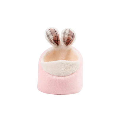Nid pour hamster en polaire chaude – Mini abri