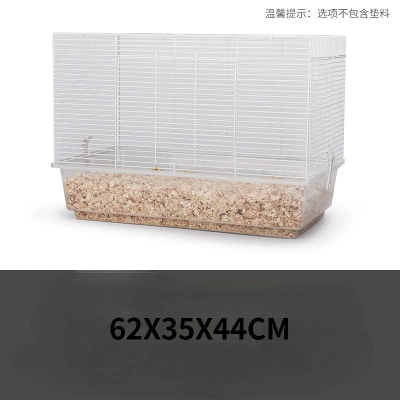 Cage pour hamster Golden Silk - Spacieuse et polyvalente