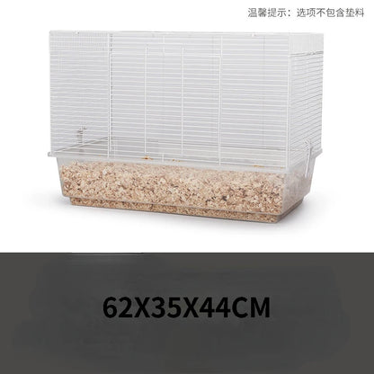 Cage pour hamster Golden Silk - Spacieuse et polyvalente