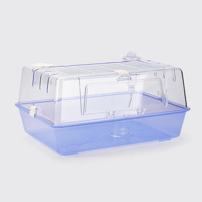 Cage pour animaux de compagnie Hamster Djungarian Hamster Miel Kangourou Cage Base Surélevant Surdimensionné Acrylique Transparent Fournitures Ornementales