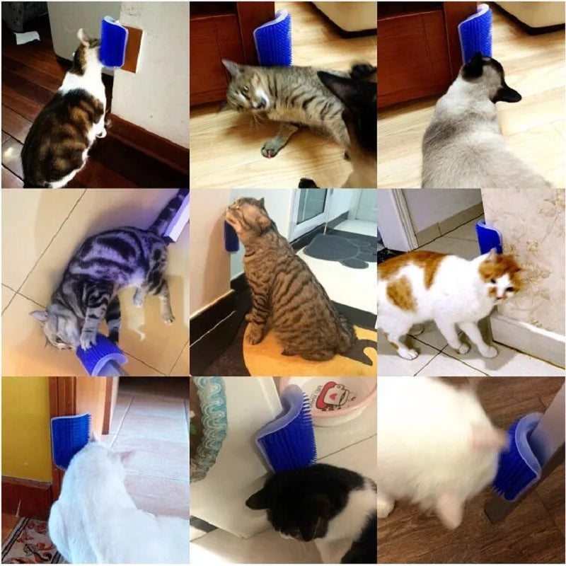Cat Scratcher Massager – Grooming Brush for Cats & Dogs, Hair Removal Comb for Pet Care