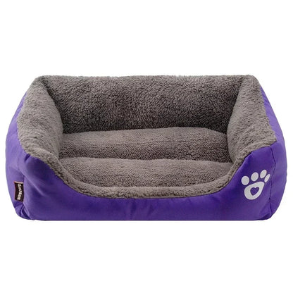 Canapé-lit chaud d'hiver pour grand chien, tapis pour chien, coussin pour chat, canapé-lit pour animaux de compagnie, tapis pour grands et petits chiens et chats