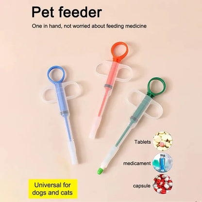 1 distributeur de médicaments en silicone pour animaux de compagnie, comprimé liquide, confortable, pour chien et chat, universel, sûr, facile à nettoyer et à utiliser à plusieurs reprises