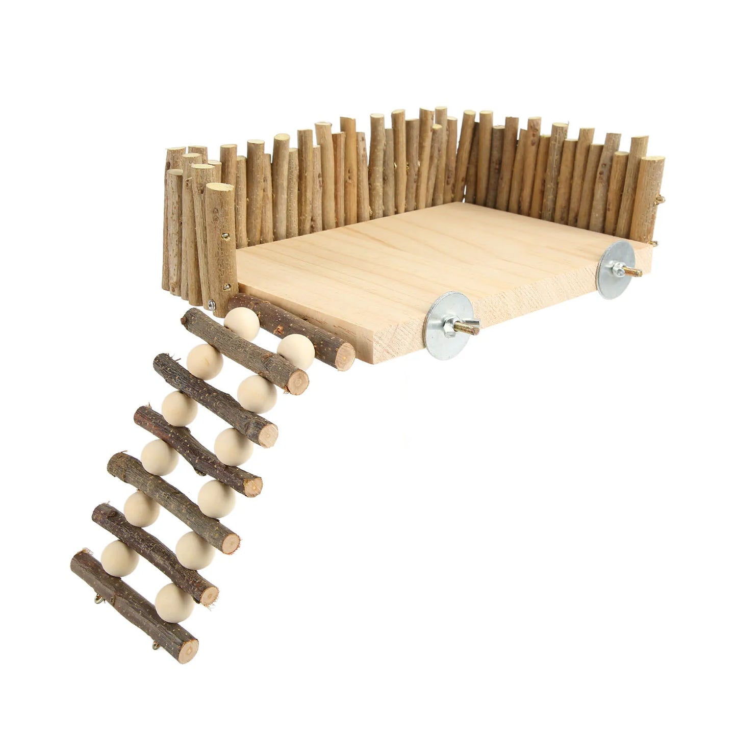 Plateforme d'escalade pour hamster fabriquée à la main - Stable et amusante 