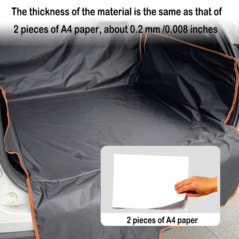 Housse de protection de coffre pour SUV - Housse de siège de coffre imperméable pour la zone de chargement arrière, ajustement universel