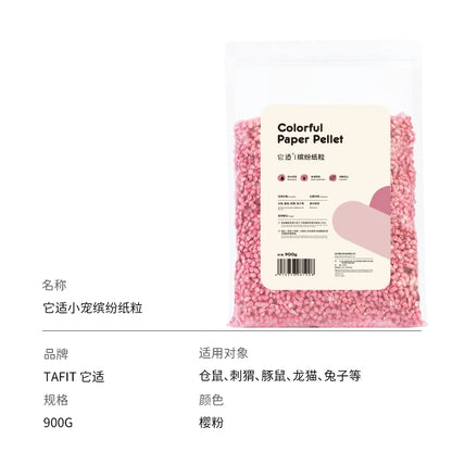 1000 g de litière en coton pour hamster – Sans poussière, absorbante et désodorisante pour petits animaux