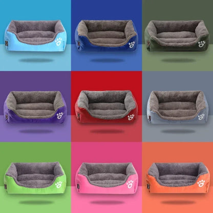 Canapé-lit chaud d'hiver pour grand chien, tapis pour chien, coussin pour chat, canapé-lit pour animaux de compagnie, tapis pour grands et petits chiens et chats