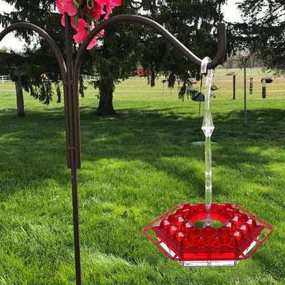 Système de crochets pour oiseaux sauvages, stations de suspension pour animaux de compagnie, mangeoire hexagonale, abreuvoir de jardin avec eau pour colibris, unique