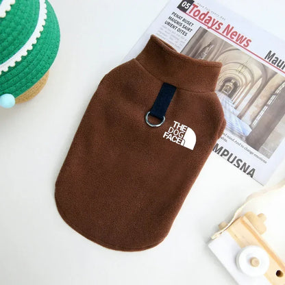 Vêtements pour chiens de compagnie automne hiver manteau polaire pull chaud gilet pour petits chiens chihuahua bouledogue vestes costumes fournitures 
