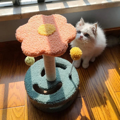 Petit arbre à chat, maison, griffoir, meubles d'escalade, jouets en sisal pour chaton, cadre d'exercice, activités d'intérieur, fournitures pour animaux de compagnie