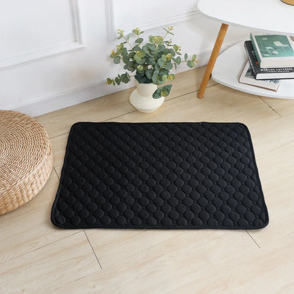 Tapis de pipi réutilisable pour chien, couche absorbante, lavable, tapis d'entraînement pour chiot, tapis d'urine pour animal de compagnie, housse de siège de voiture, fournitures pour animaux de compagnie