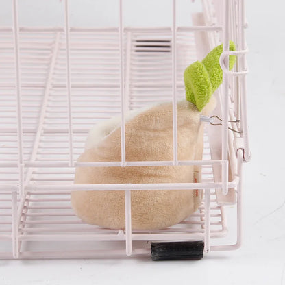 Nid pour hamster en polaire chaude – Mini abri