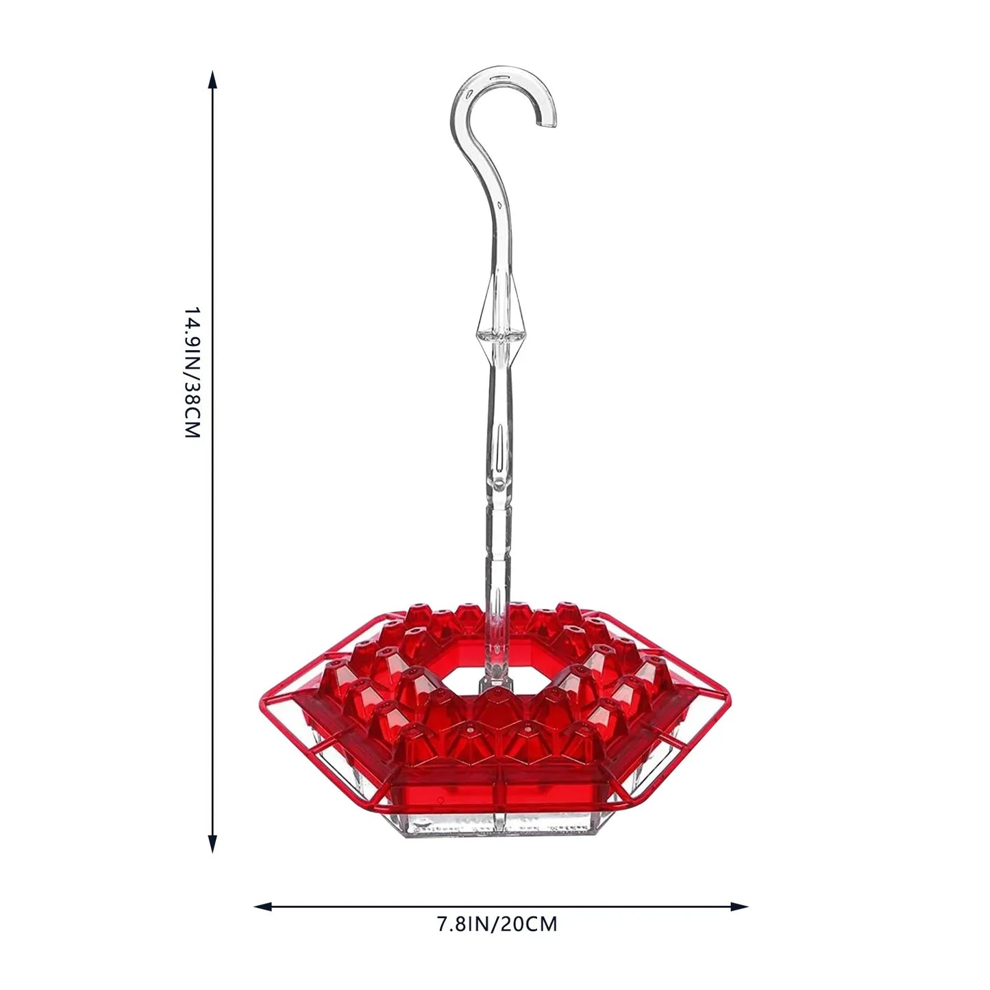 Système de crochets pour oiseaux sauvages, stations de suspension pour animaux de compagnie, mangeoire hexagonale, abreuvoir de jardin avec eau pour colibris, unique