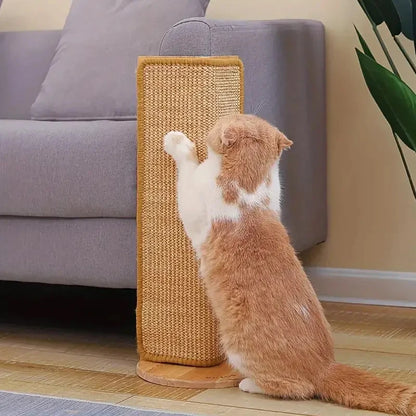 Tapis griffoir en sisal naturel pour chat - Protégez vos meubles et tapis