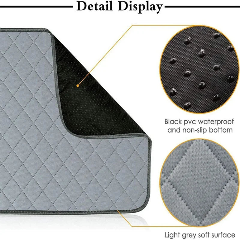 Tapis de cage pour lapin, cochon d'Inde, petits articles pour animaux de compagnie, tapis de lit antidérapant imperméable, tapis absorbant pour pipi pour hamsters, accessoires