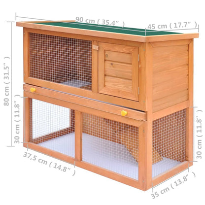 Clapier d'extérieur pour lapins, maison pour petits animaux, cage pour animaux de compagnie, 1 porte en bois pour animaux de compagnie, maison en bois pour lapins, maison pour lapins, cage