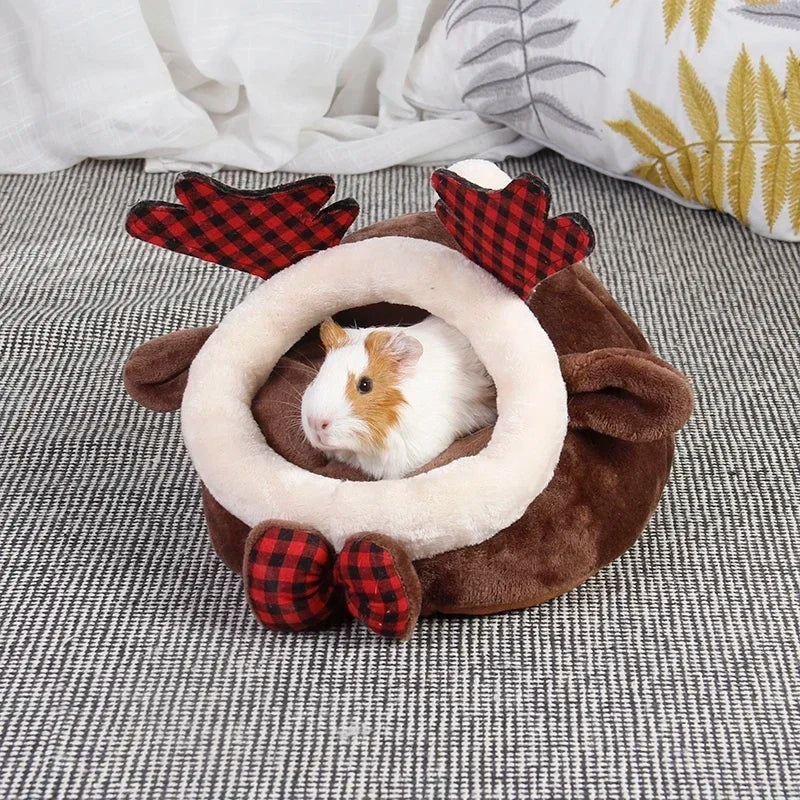 Niche chaude en polaire pour petits animaux de compagnie - Plusieurs tailles et modèles 