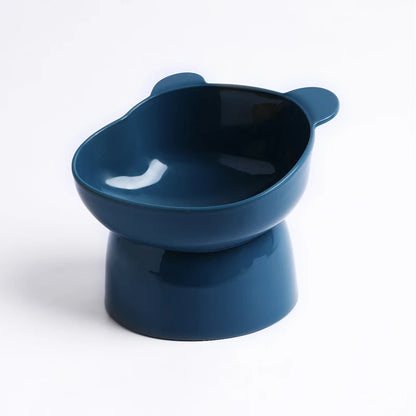 Gamelle inclinée pour animaux de compagnie avec protection du cou - Anti-étouffement et anti-déversement