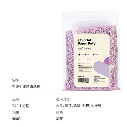 1000 g de litière en coton pour hamster – Sans poussière, absorbante et désodorisante pour petits animaux