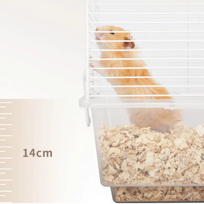 Cage pour hamster Golden Silk - Spacieuse et polyvalente