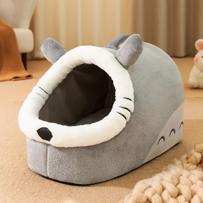 Lit pour chat et chien Four Seasons - Design semi-fermé