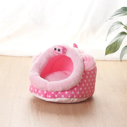 Niche chaude en polaire pour petits animaux de compagnie - Plusieurs tailles et modèles 