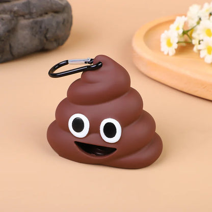 Distributeur de sacs fécaux pour animaux de compagnie, poche à ordures d'extérieur pour chat et chien, boucle suspendue, sacs à excréments portables, boîte de rangement, produits de nettoyage pour animaux de compagnie