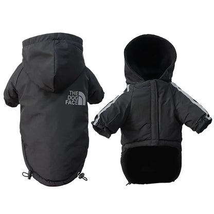 Vêtements imperméables pour chiens, manteau réfléchissant pour animaux de compagnie pour petits et moyens chiens, vestes d'hiver chaudes en polaire pour chiens, imperméable pour chiots, tenue pour chihuahua
