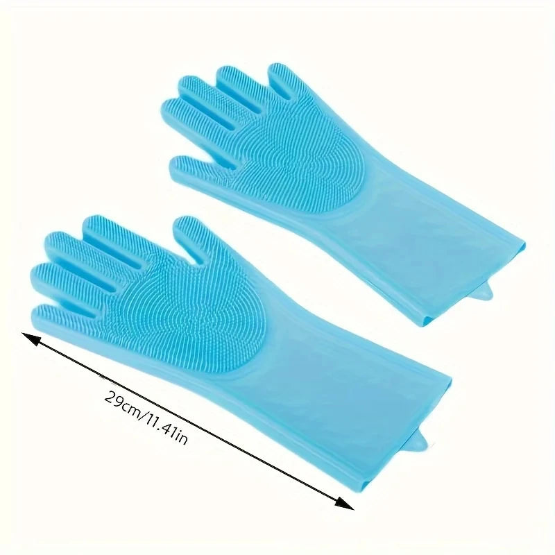 Silikon-Pflegehandschuhe für Haustiere – Haarentfernung und Badehilfe