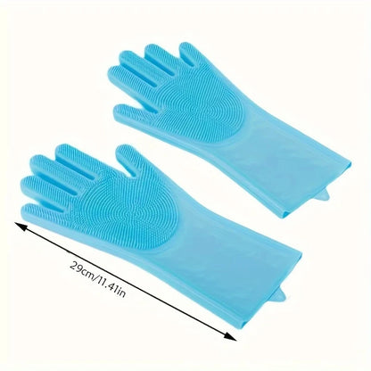 Silikon-Pflegehandschuhe für Haustiere – Haarentfernung und Badehilfe