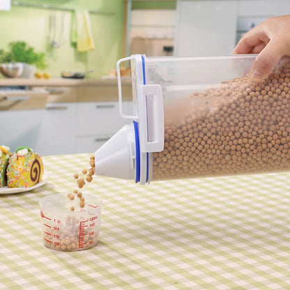 Récipient de stockage de nourriture pour animaux de compagnie de qualité supérieure avec fermeture hermétique - Durable, grande capacité, facile à nettoyer et design élégant pour chiens et chats