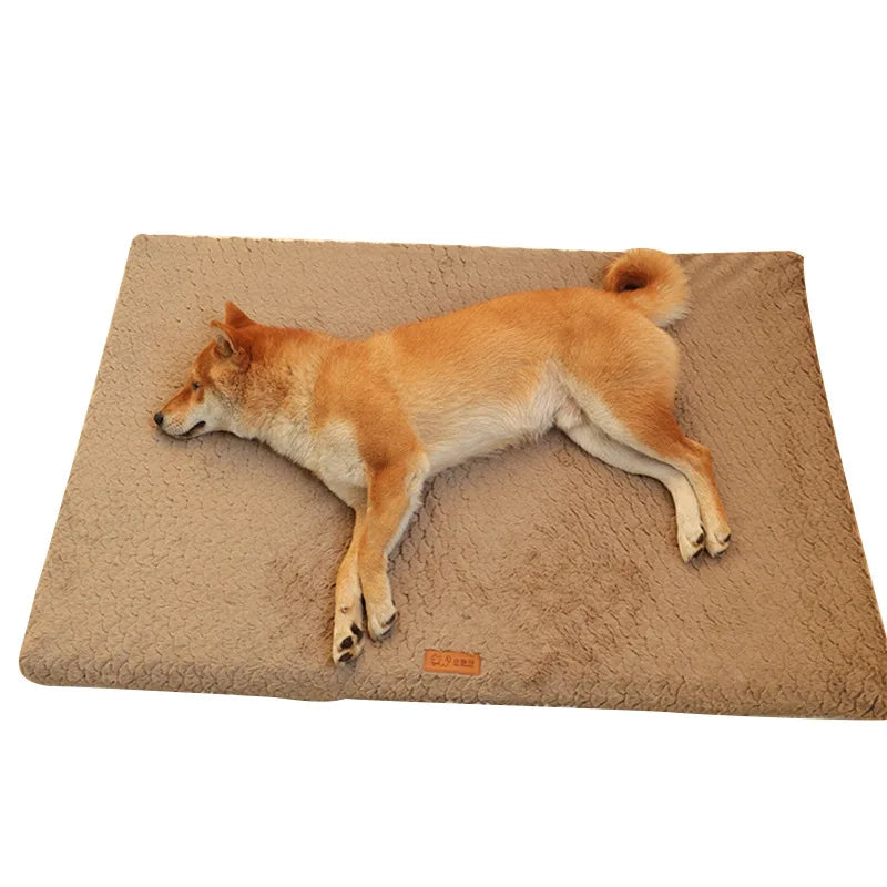 Tapis pour chien de compagnie Coussin Grand chiot Résistant à l'usure Tapis imperméable Maison Moyen Grand Lit Rembourrage pour chien Accessoires Fournitures Canapé Tapis