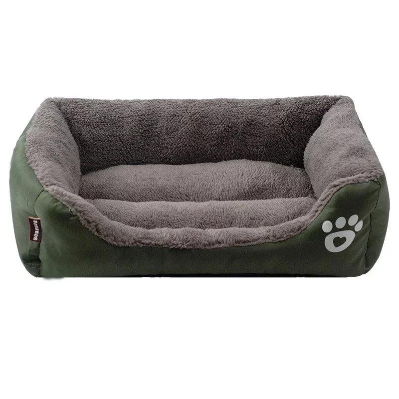 Canapé-lit chaud d'hiver pour grand chien, tapis pour chien, coussin pour chat, canapé-lit pour animaux de compagnie, tapis pour grands et petits chiens et chats