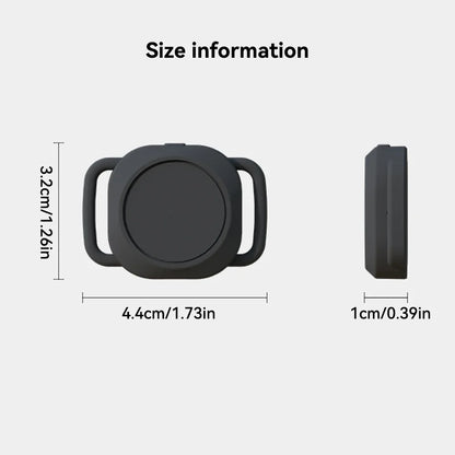Traceur GPS anti-perte pour animaux de compagnie – Localisateur d'activité intelligent compatible Bluetooth avec collier réglable pour chiens et chats – Exclusif pour iPhone 