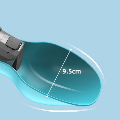 Bouteille d'eau portable pour chien de 800 ml – Bol de voyage pour chiens de petite, moyenne et grande taille 