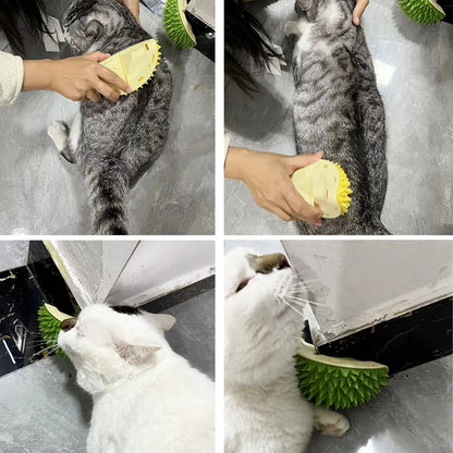 Cat Scratcher Massager – Grooming Brush for Cats & Dogs, Hair Removal Comb for Pet Care