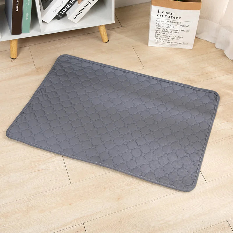 Tapis de pipi réutilisable pour chien, couche absorbante, lavable, tapis d'entraînement pour chiot, tapis d'urine pour animal de compagnie, housse de siège de voiture, fournitures pour animaux de compagnie