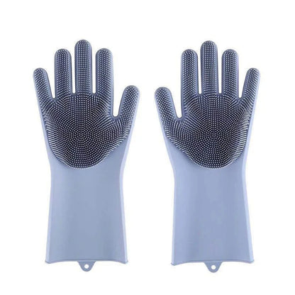Silikon-Pflegehandschuhe für Haustiere – Haarentfernung und Badehilfe