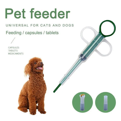 1 distributeur de médicaments en silicone pour animaux de compagnie, comprimé liquide, confortable, pour chien et chat, universel, sûr, facile à nettoyer et à utiliser à plusieurs reprises