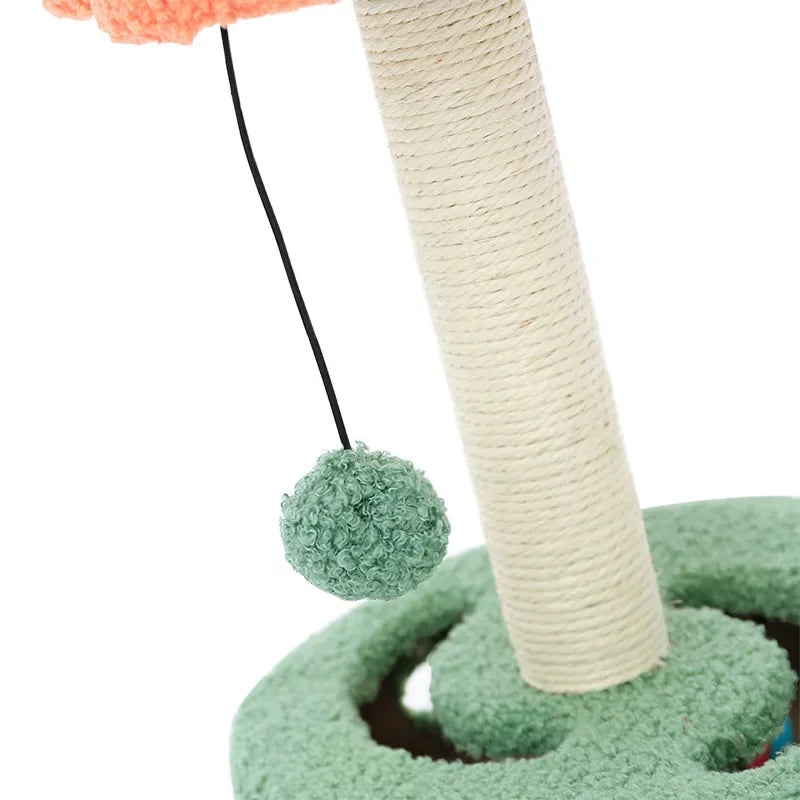 Petit arbre à chat, maison, griffoir, meubles d'escalade, jouets en sisal pour chaton, cadre d'exercice, activités d'intérieur, fournitures pour animaux de compagnie