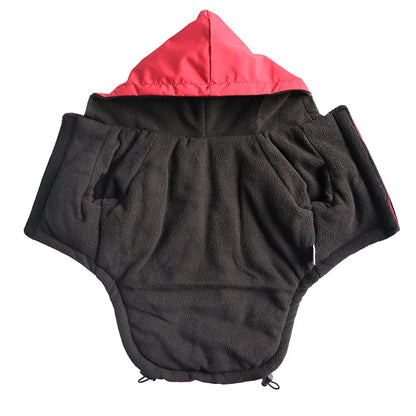 Vêtements imperméables pour chiens, manteau réfléchissant pour animaux de compagnie pour petits et moyens chiens, vestes d'hiver chaudes en polaire pour chiens, imperméable pour chiots, tenue pour chihuahua