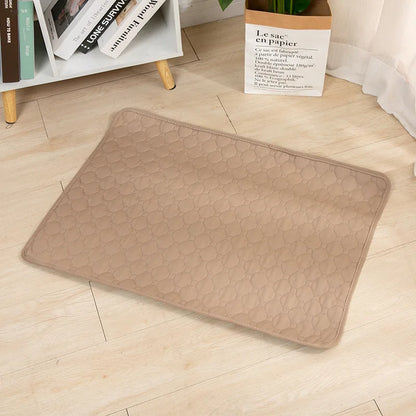 Tapis de pipi réutilisable pour chien, couche absorbante, lavable, tapis d'entraînement pour chiot, tapis d'urine pour animal de compagnie, housse de siège de voiture, fournitures pour animaux de compagnie