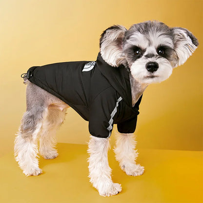 Vêtements imperméables pour chiens, manteau réfléchissant pour animaux de compagnie pour petits et moyens chiens, vestes d'hiver chaudes en polaire pour chiens, imperméable pour chiots, tenue pour chihuahua
