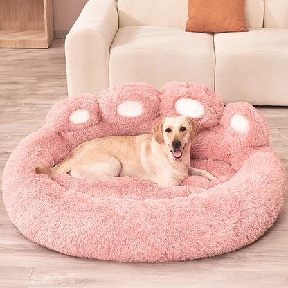 Lit moelleux pour chien - Confort douillet et élégant pour vos animaux de compagnie