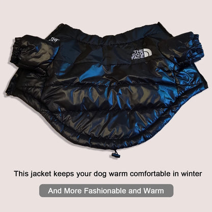 Veste d'hiver pour chien - Manteau réfléchissant chaud et coupe-vent 