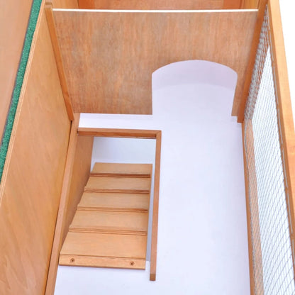 Clapier d'extérieur pour lapins, maison pour petits animaux, cage pour animaux de compagnie, 1 porte en bois pour animaux de compagnie, maison en bois pour lapins, maison pour lapins, cage