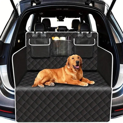 Housse de siège de voiture imperméable pour chien – Protection de siège arrière en forme de hamac pour les voyages des animaux de compagnie 