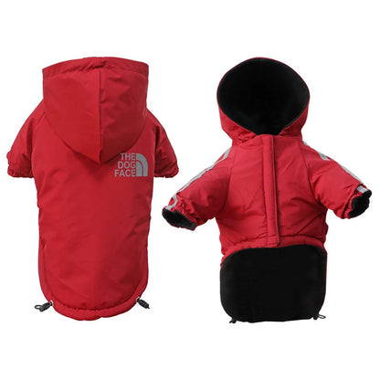 Vêtements imperméables pour chiens, manteau réfléchissant pour animaux de compagnie pour petits et moyens chiens, vestes d'hiver chaudes en polaire pour chiens, imperméable pour chiots, tenue pour chihuahua
